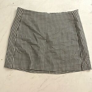 Urban Outfitters Houndstooth Mini Skirt